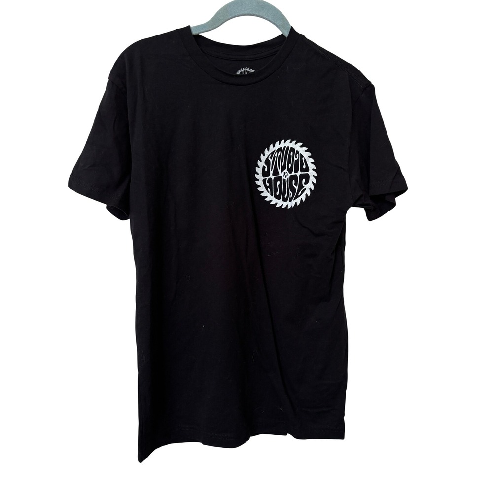 Studio House Designs Watch More Horror Movies Black Graphic Tee Shirt Small
